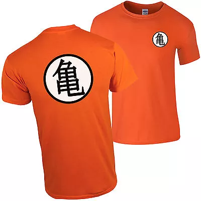 Buy Turtle Chinese Training Symbol Orange T-Shirt Dragon Inspired Anime Fan Gift Top • 13.01£