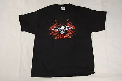 Buy Avenged Sevenfold Flying Skull Devil Tail T Shirt New Official Nightmare Rare • 14.99£