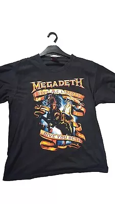 Buy Megadeth T-shirt Size XL • 11.88£
