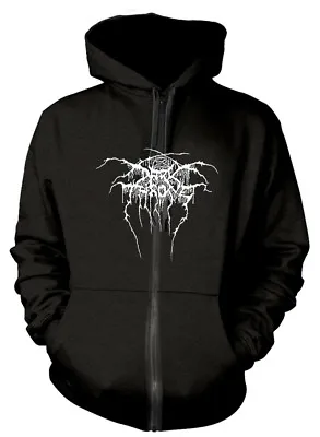 Buy Darkthrone Transilvanian Hunger Zip Up Hoodie - OFFICIAL • 47.99£