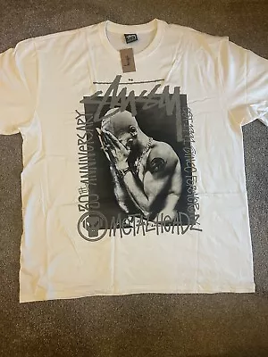 Buy Stussy Metalheadz / Goldie T-Shirt | White | Size XL | Brand New With Tags • 59.99£