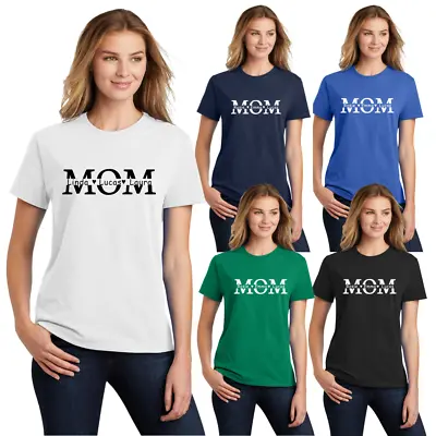 Buy Personalised Mummy T-Shirt - Mom With Kids Names Mother Day T Shirt Gift Top Tee • 10.95£