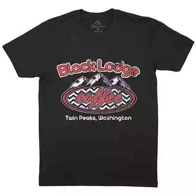 Buy Black Lodge Mens T-Shirt Horror Coffee Owls Twin Peaks Northern Hotel D386 • 11.99£