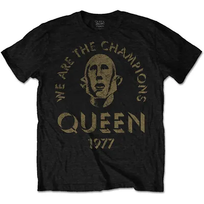 Buy Queen We Are The Champions Freddie Mercury Licensed Tee T-Shirt Men • 15.99£