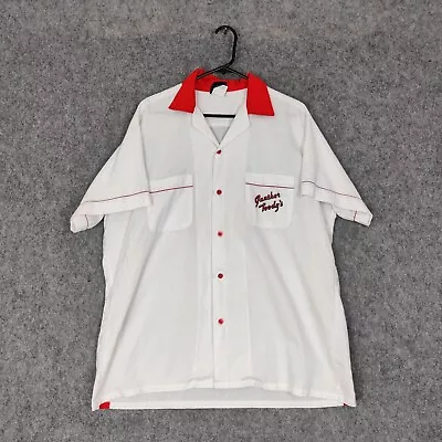 Buy Vintage Gunther Toody's Diner Shirt Mens XL Uniform American Rockabilly Hilton • 44.99£