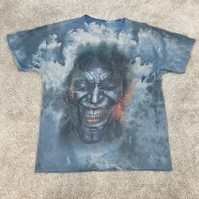 Buy T Shirt Size Large Injustice God Among Us Batman Joker Tie Dye All Over Print • 14.99£