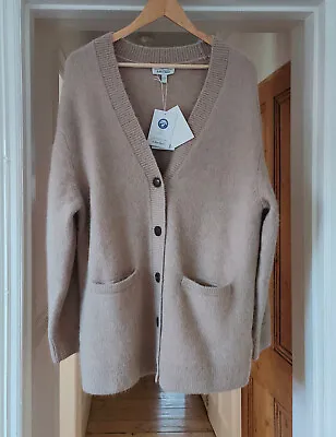 Buy Other Stories Cardigan Wool Alpaca Knit Long Sweater XS S M Oversized Beige • 80.10£