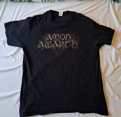 Buy Amon Amarth - Logo/warriors Shirt Large  • 9£