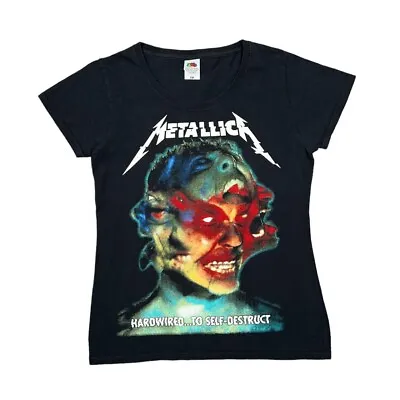 Buy METALLICA  Hardwired... To Self Destruct   Thrash Metal Band T-Shirt Women's Med • 16£