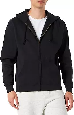 Buy Fruit Of The Loom Men's Zip Front Premium Hooded Sweat Jacket • 32.16£