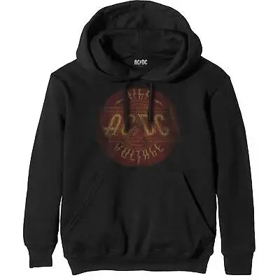 Buy AC/DC Official  Unisex Pullover Hoodie: Thunderstruck -  Black  Cotton • 26.99£