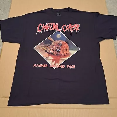 Buy #04 Vintage CANNIBAL CORPSE Hammer Smashed Face Shirt Malevolent Creation Nile • 150.11£