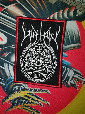 Buy Watain Patch Shape Gestickt Black Metal Behemoth Battle Jacket 666 • 9.26£