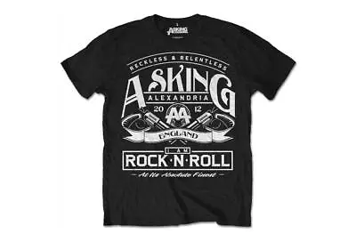 Buy Asking Alexandria - I Am Rock 'N' Roll Official Men's Short Sleeve T-Shirt • 14.99£