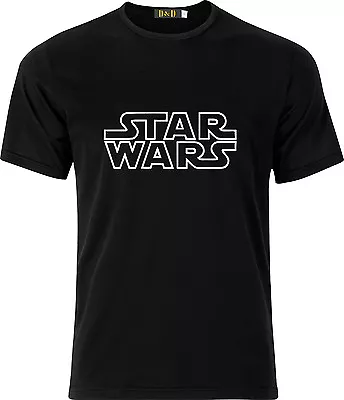 Buy Star Wars Logo  Funny 100% Cotton  T Shirt • 9.93£
