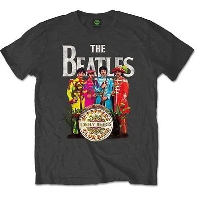 Buy THE BEATLES- SGT PEPPER Official T Shirt Mens Licensed Merch New • 15.95£