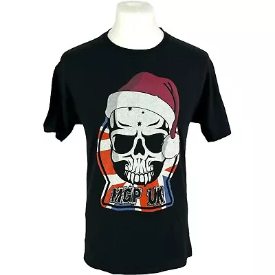 Buy MGP UK T Shirt Black Medium Biker Graphic Skeleton T Shirt Summer Xmas Tee • 22.50£