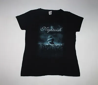 Buy Nightwish Shirt Woe To All Who Stop At The Horizon Symphonic Metal Band Shirt L • 44.27£