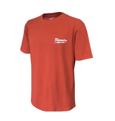 Buy Milwaukee Red White Logo T Shirt Power Tool Merchandise  - New! • 15.99£