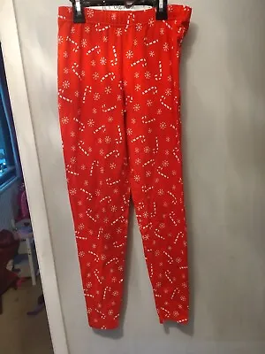 Buy Gorgeous Ladies Christmas Pyjama Bottoms/Leggings, 8-10 *Brand New Without Tags* • 2.50£