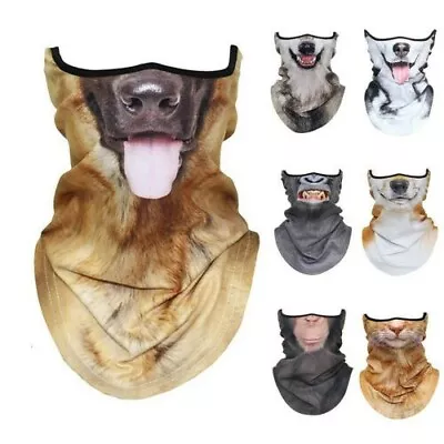 Buy Cooling Neck Gaiter Face Scarf Tube Bandana Balaclava Cover Cycling Snood Scarve • 4.79£
