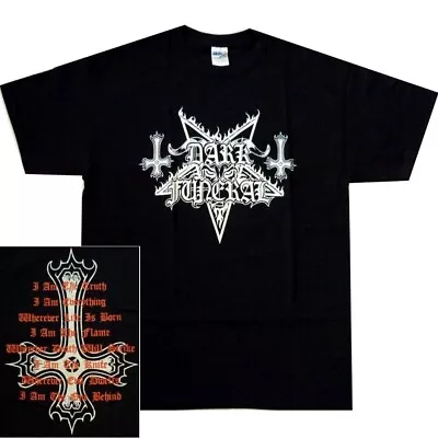 Buy Dark Funeral I Am The Truth Shirt S-XXL T-shirt Black Metal Official Band Tshirt • 25.28£