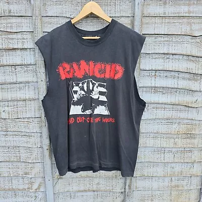 Buy Vintage 90s Rancid And Out Comes The Wolves Distressed T Shirt Vest Mens XL • 99.99£