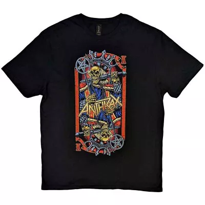 Buy Anthrax 'Evil King' Black T Shirt - NEW • 15.49£