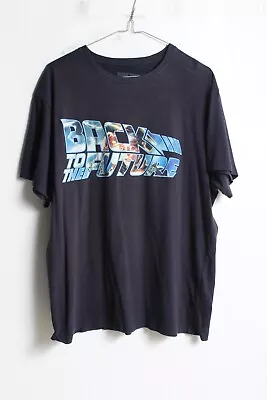 Buy Back To The Future Primark Mens T-Shirt Blue - Size XL (F60)  • 5.99£