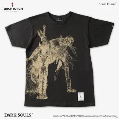 Buy Dark Souls TORCH TORCh Twin Princes Lorian And Lothric T-Shirt • 114.22£