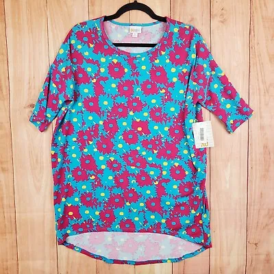 Buy Lularoe Irma Tunic Top Womens Shirt Sz XS Mid Sleeve NEW NWT Floral  • 18.20£