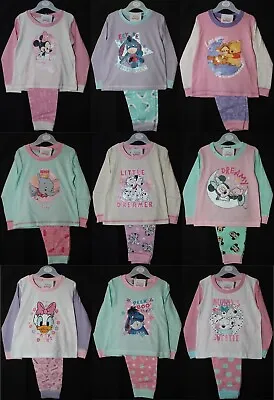 Buy Baby Girls Character Pyjamas/Long-Sleeved PJs In A Choice Of Styles 6-24 Months • 7.95£