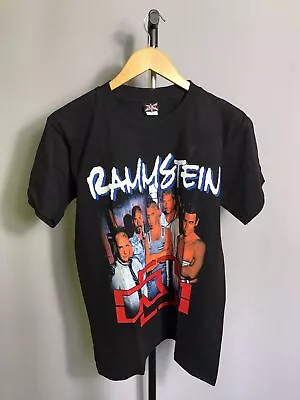Buy Rammstein T-Shirt Double-Sided Print Vintage P.K. Sports Black Sz M • 190.54£