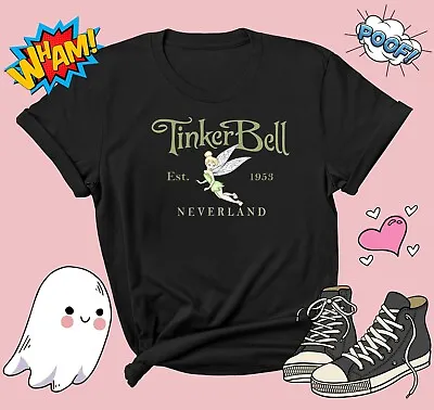 Buy Disney Tinker Bell T-shirt T Shirt Men Women Unisex Tshirt G696 • 12.95£