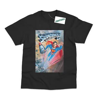 Buy Retro Movie Poster Inspired By Superman IV DTG Printed T-Shirt • 15.95£