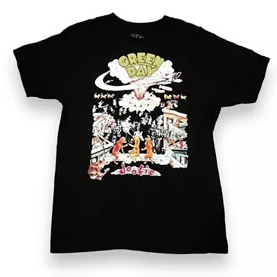 Buy Green Day Dookie Album T-Shirt Concert Band Black Modern Reissue Retro Medium • 11.36£
