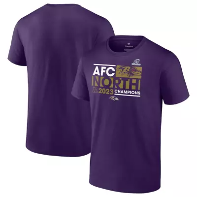 Buy Baltimore Ravens NFL T-Shirt Men's Division Conquer Top - New • 14.99£