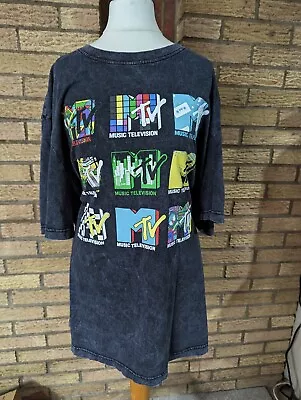 Buy Viacom International MTV Official 1981 Tour T-shirt Top Music Television Size XL • 29.99£