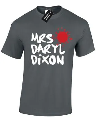 Buy Mrs Daryl Dixon Unisex T Shirt Michonne Unisex Walking Dead Inspired Novelty Top • 7.99£