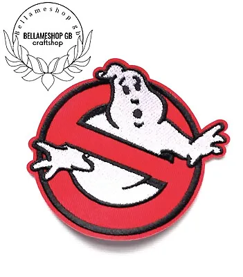 Buy Ghostbusters Embroidered Iron Sew On Patch Fancy Dress Costume T Shirt Bag Badge • 2.55£