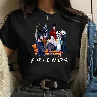 Buy Meinuoduo Disney Friends Villain T-shirt Size L UK 10 • 6.49£