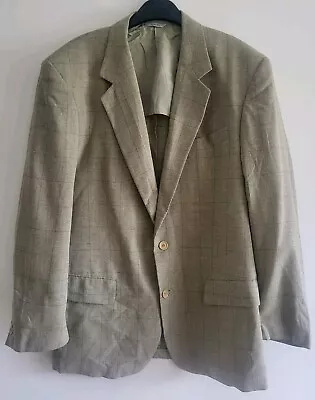 Buy Light Sage Green Check, Genuine Reporter Men’ Summer Jacket Blazer EUR 52.  VGC • 9.95£