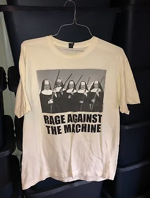 Buy Vintage Rage Against The Machine Nuns With Guns (X-LG)T Shirt • 16.38£