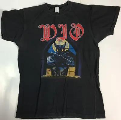 Buy Dio Dream Evil Tour Europe 1987 Original Medium Double-Sided UK T-Shirt - V.Good • 149.99£