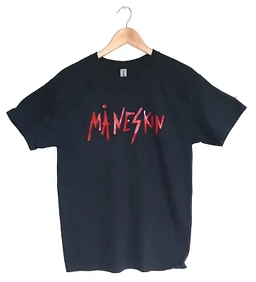 Buy Maneskin White Or Black Red Logo T-Shirt - Måneskin Rock Band Classic T-Shirt • 11.99£