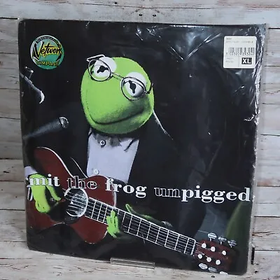 Buy Kermit The Frog Unpigged XL T-Shirt Muppet Parodies Music Guitar  New Rare • 174.99£