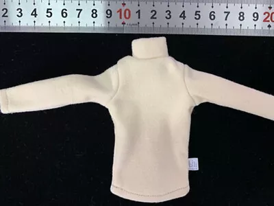 Buy 1/6 Female Soldier Doll Accessories Beige High Neck Long Sleeve T-shirt • 7.97£