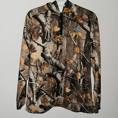 Buy Legendary Whitetails Hoodie Women Size Large Camo Camouflage Hooded Pockets • 16.02£