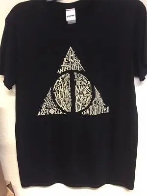 Buy Official Licensed - Harry Potter - Symbol T Shirt - Wizard Deathly Hallows • 12.99£