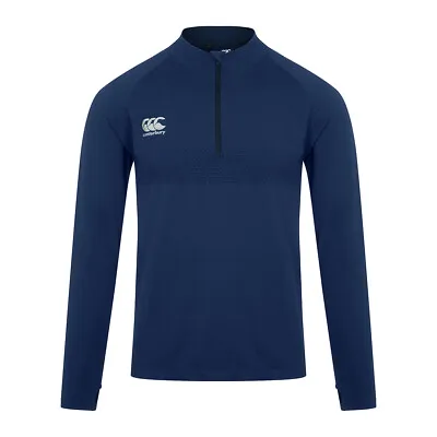 Buy CCC Canterbury Quarter Zip Mens Seamless 1st Layer Jacket Pullover // RRP £40 • 29.99£